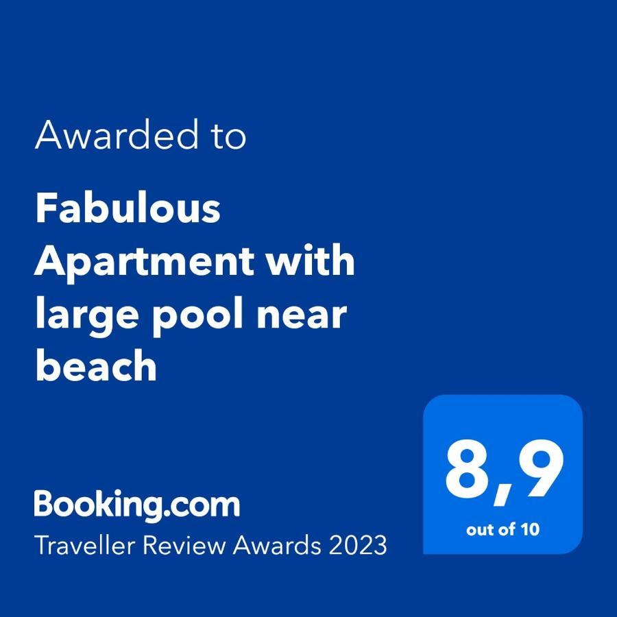Fabulous With Large Pool Near Beach Apartment Dénia